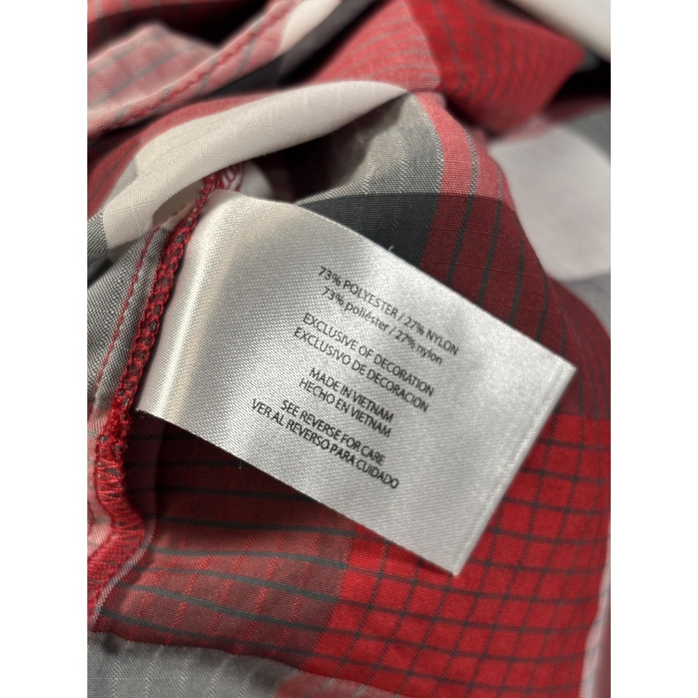 Orvis Shirt Mens XL Red Plaid Short Sleeve Button Up Lightweight Casual Outdoor - Picture 7 of 13